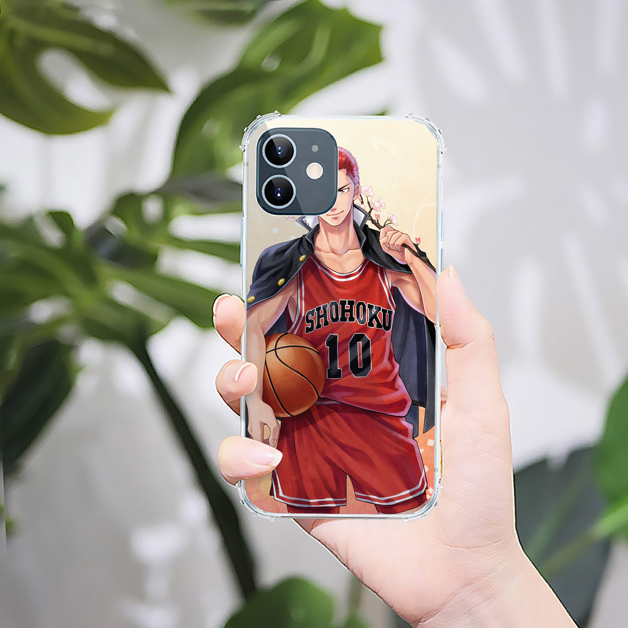 （画像用） SLAM DUNK／スラムダンク 【iPhone 12シリーズ対応】透明スマホケース（クリアソフトケース）